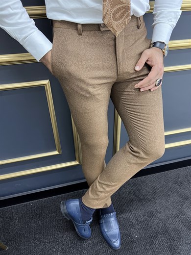 Slim Fit Custom Patterned Fabric Trousers ürünü JEANS CLOTHING kategorisinde sizleri bekliyor.