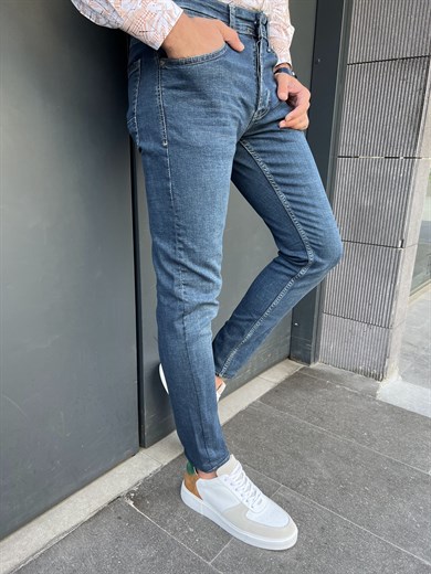 Slim Fit Yan Cepli Likralı Pantolon ürünü JEANS CLOTHING kategorisinde sizleri bekliyor.