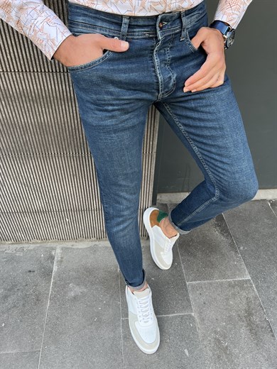 Slim Fit Yan Cepli Likralı Pantolon ürünü JEANS CLOTHING kategorisinde sizleri bekliyor.