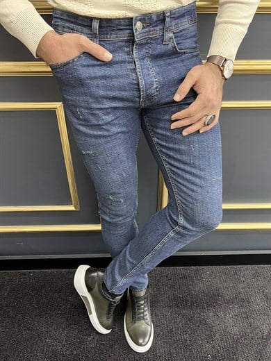 Grinding Detail Slim Fit Jeans ürünü JEANS CLOTHING kategorisinde sizleri bekliyor.